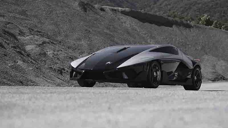 Frangivento Asfan&egrave; HyperSportItalia, la prima supercar elettrica italiana al Motor Show 2016