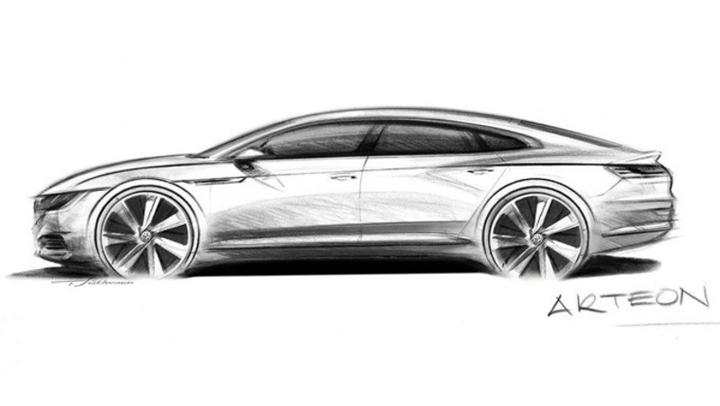 Volkswagen, l&#039;erede della CC si chiamer&agrave; Arteon