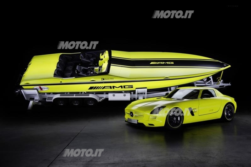 Mercedes-AMG e Cigarette Racing: presentato l&rsquo;offshore elettrico pi&ugrave; potente del mondo