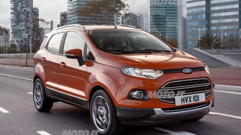 Ford EcoSport: svelata la versione definitiva per l&#039;Europa