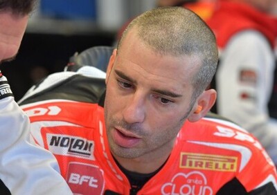 SBK. Lesione al menisco per Melandri