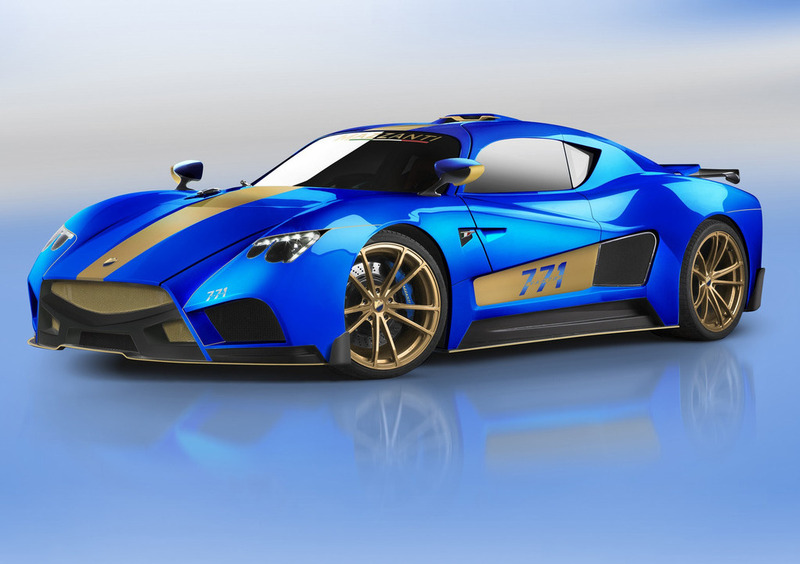 Mazzanti Evantra 771, debutto al Motor Show 2016