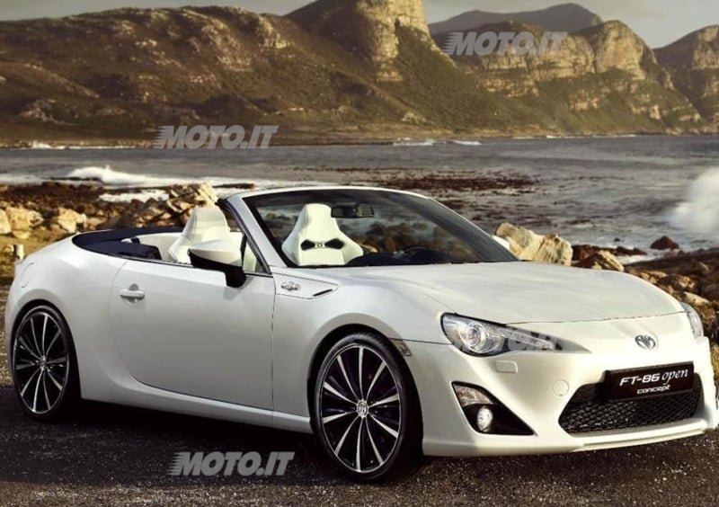 Toyota FT-86 Open: il concept della GT86 cabrio debutta a Ginevra