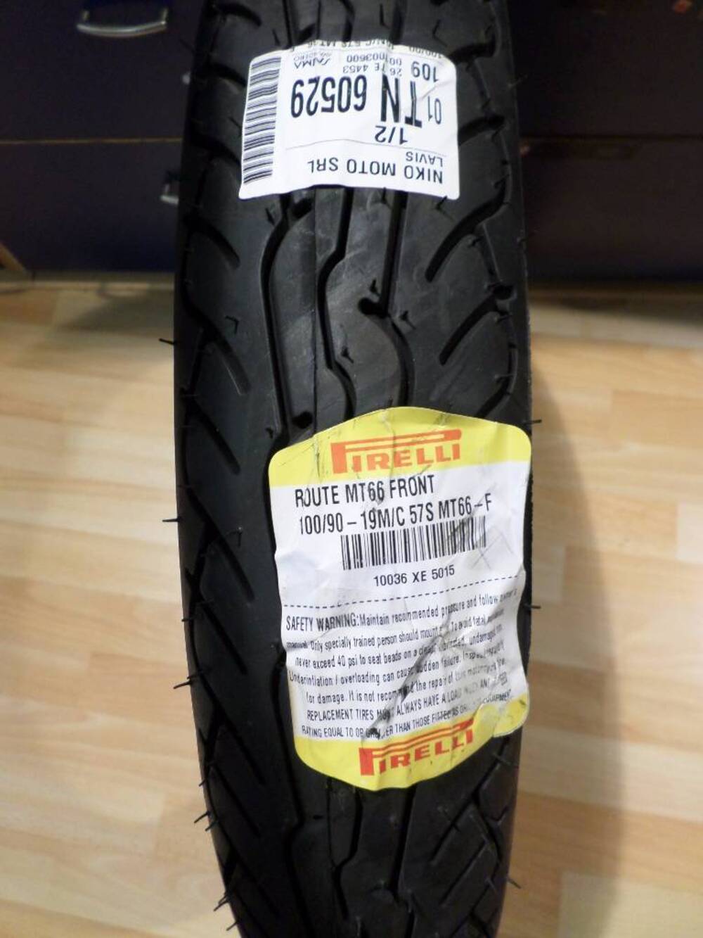 Pirelli MT66 front