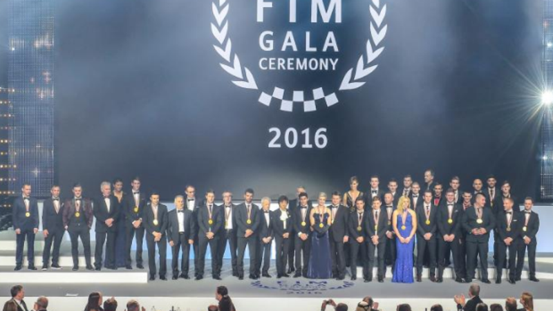 Il Gala FIM celebra i campioni 2016