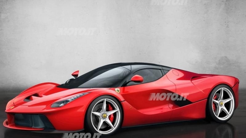 LaFerrari: ecco la V12 ibrida in serie limitata da 963 CV