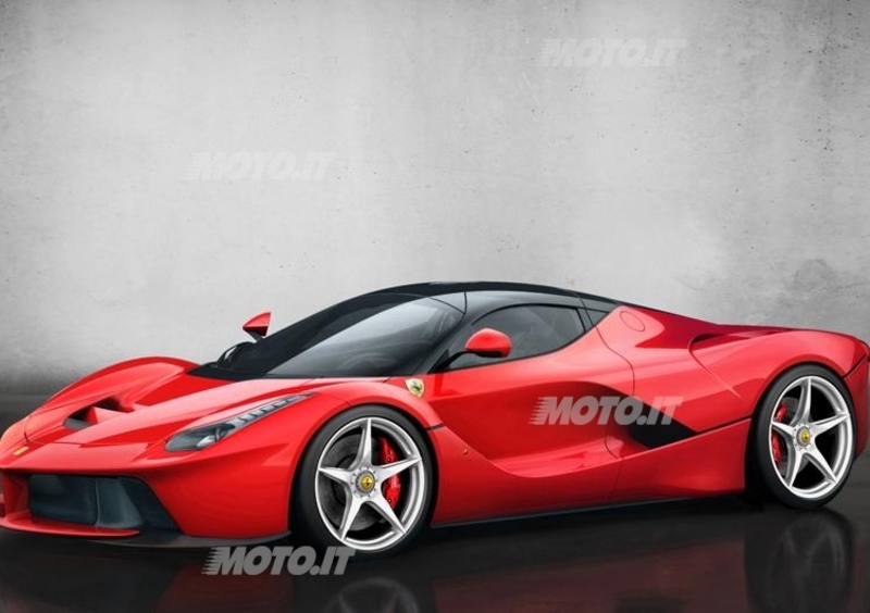 LaFerrari: ecco la V12 ibrida in serie limitata da 963 CV