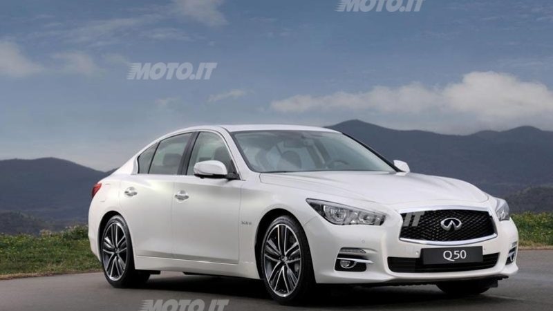 Infiniti Q50: a Ginevra con motorizzazione diesel