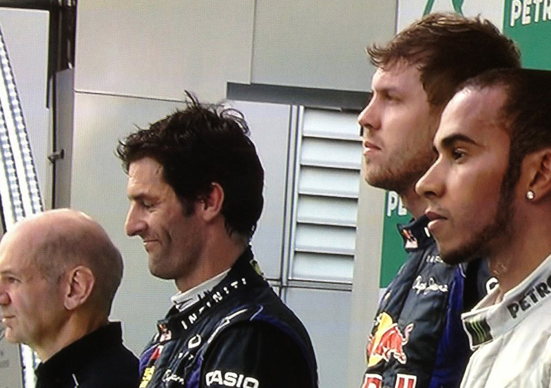 F1 GP Malesia 2013: Vettel, Webber e Hamilton commentano la gara