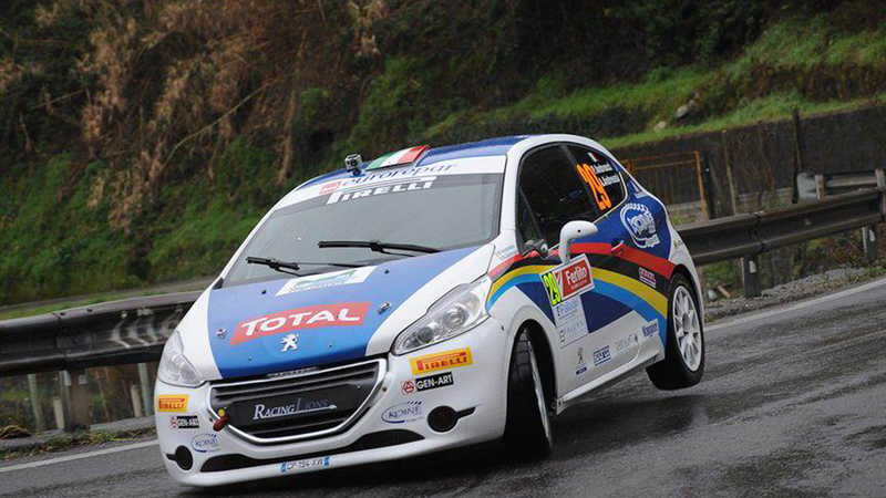 CIR 2013: l&rsquo;esordio di Andreucci con la Peugeot 208 R2