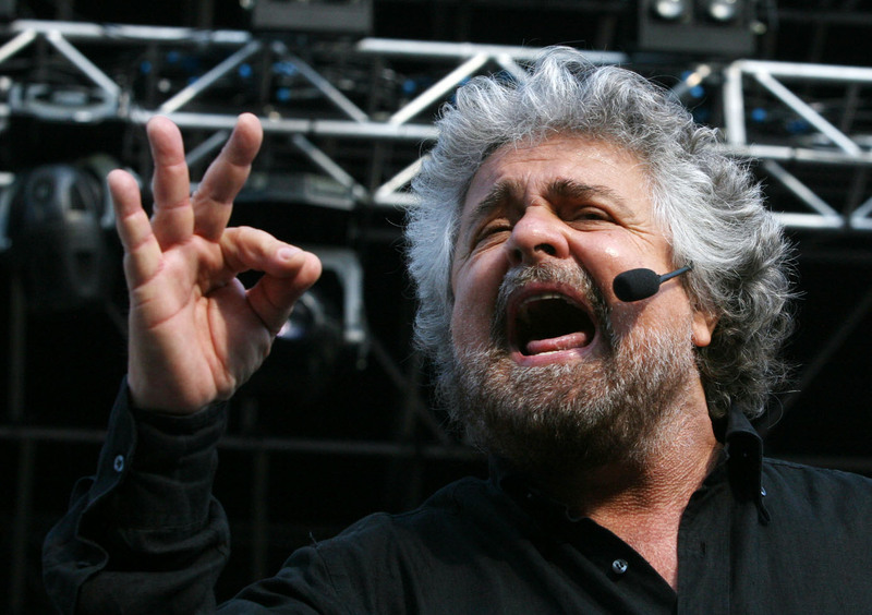 Beppe Grillo: numerose infrazioni al Codice della Strada per il leader del M5S