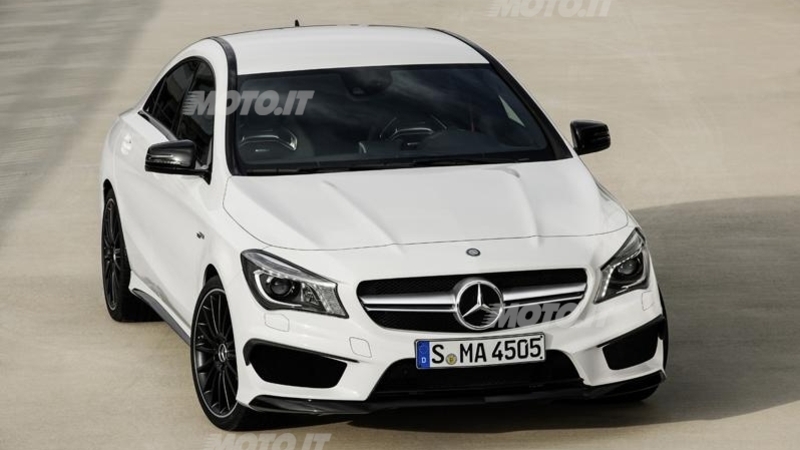 Mercedes CLA 45 AMG: tutti i dati ufficiali