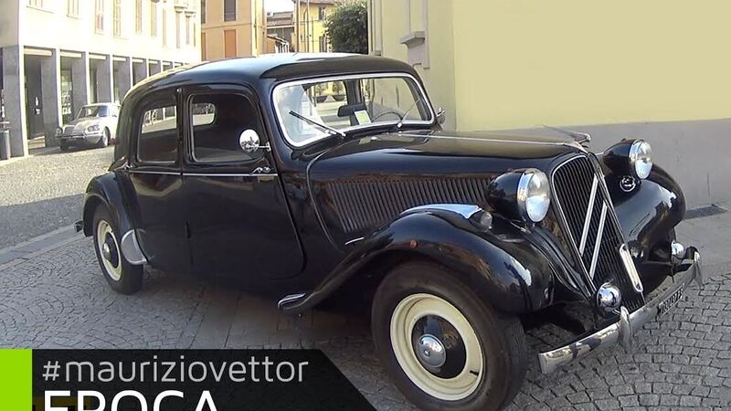 Epoca auto e personaggi. Citroen Traction Avant