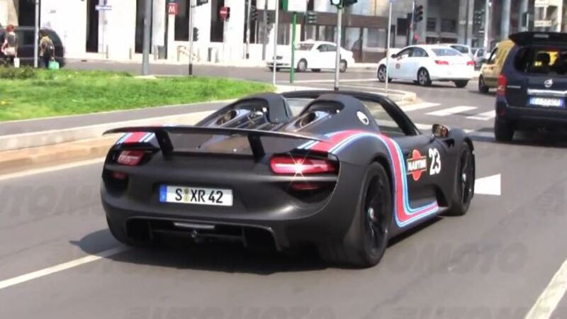 Porsche 918 Spyder - Milano - Automoto.it