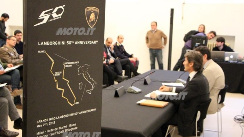 Lamborghini: un tour e numerose iniziative a maggio per i 50 anni della Casa