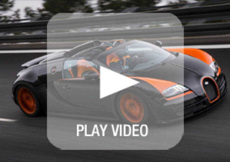 Bugatti Veyron Grand Sport Vitesse World Record Car Edition: in video a 408,84 km/h