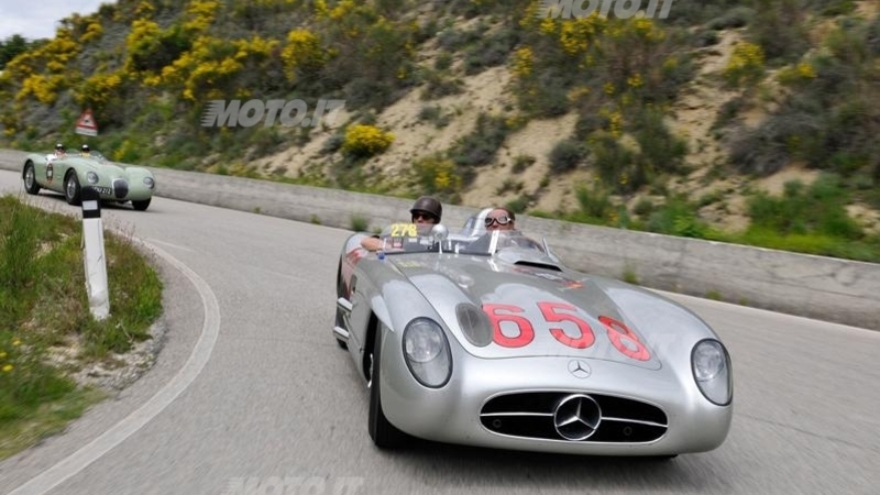 Mercedes alla Mille Miglia 2013