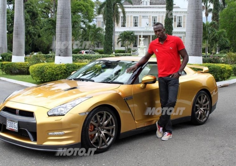 Nissan GT-R: un esemplare su misura per Usain Bolt