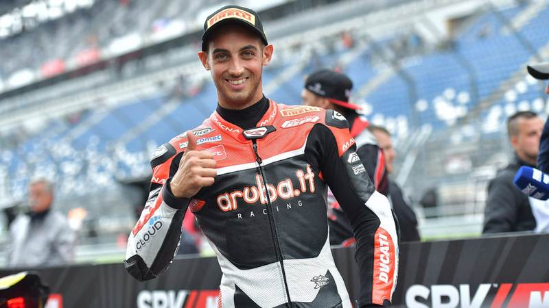  SBK. Mercado sull&rsquo;Aprilia del team Iodaracing