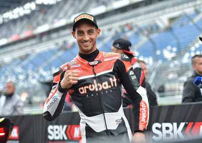  SBK. Mercado sull’Aprilia del team Iodaracing