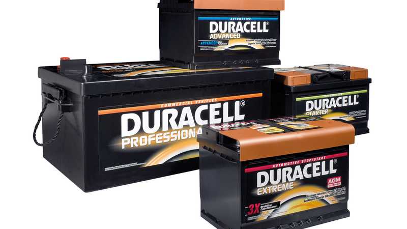 Duracell entra nel mondo delle batterie per autoveicoli