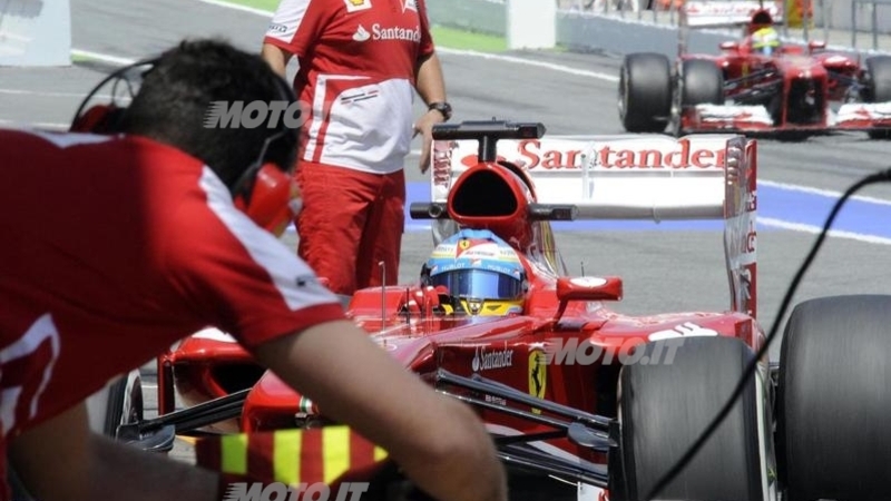 F1 GP Spagna 2013: la qualifica della Ferrari commentate da Montezemolo e Domenicali