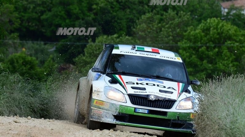 CIR 2013. Rally Adriatico. Umberto Scandola &ldquo;Extra&hellip; Terrestre&rdquo; nel prologo-spettacolo