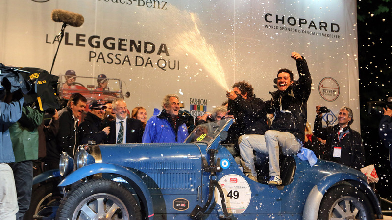 Mille Miglia 2013: premiata la coppia Tonconogy e Berisso