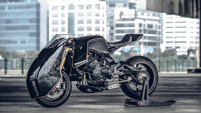 MV Brutale 800 RR Ballistic Trident, by Rough Crafts