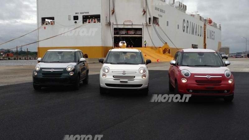 Fiat 500L: i primi 3.000 esemplari sbarcano in Nord America