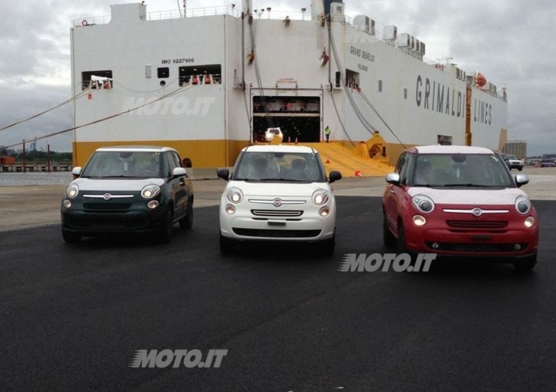 Fiat 500L: i primi 3.000 esemplari sbarcano in Nord America