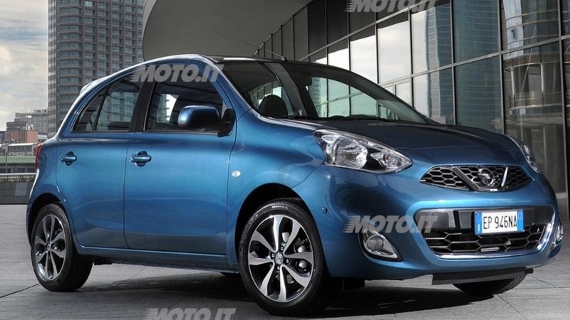 Nissan Micra restyling: le prime immagini