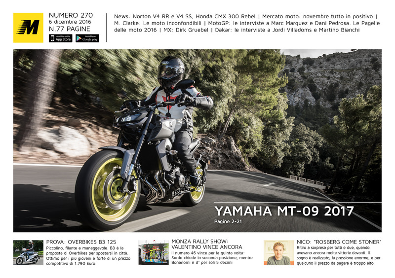 Magazine n&deg;270, scarica e leggi il meglio di Moto.it 