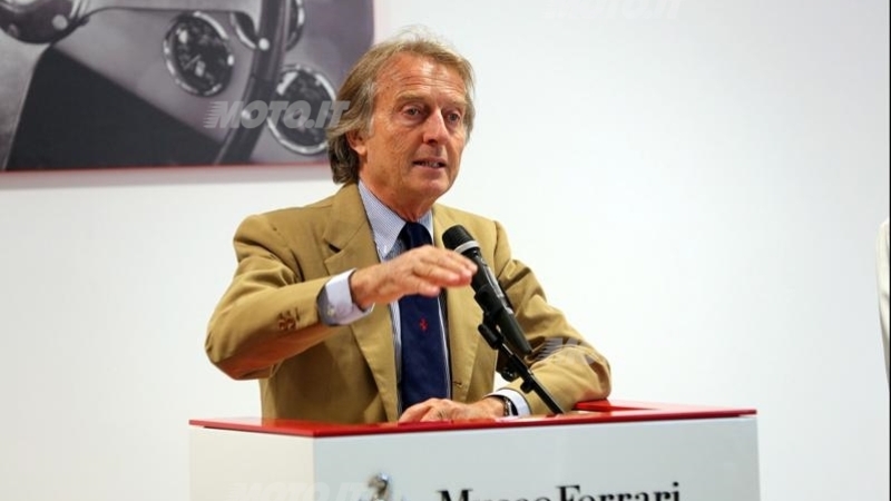 Montezemolo: &laquo;E&rsquo; allarmante che la Ferrari venda in Italia solo il 3% della sua produzione&raquo;