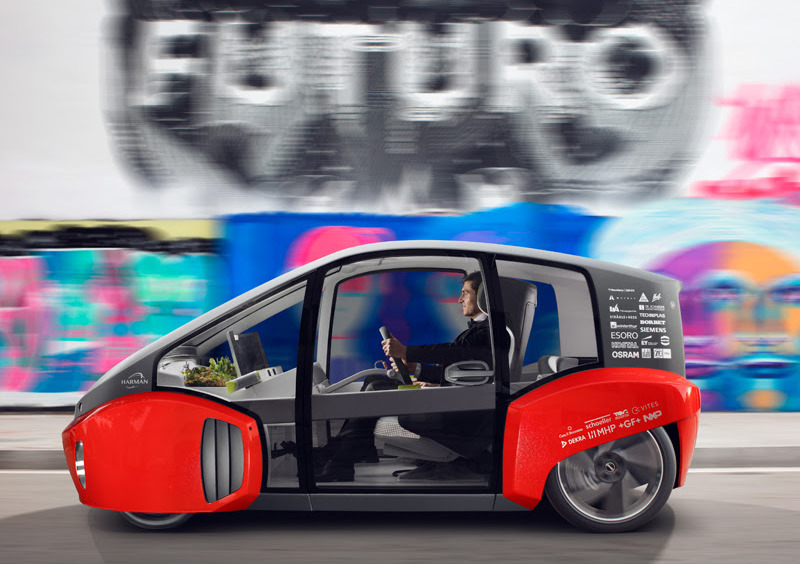 Rinspeed Oasis, l&#039;auto con il giardino al CES di Las Vegas