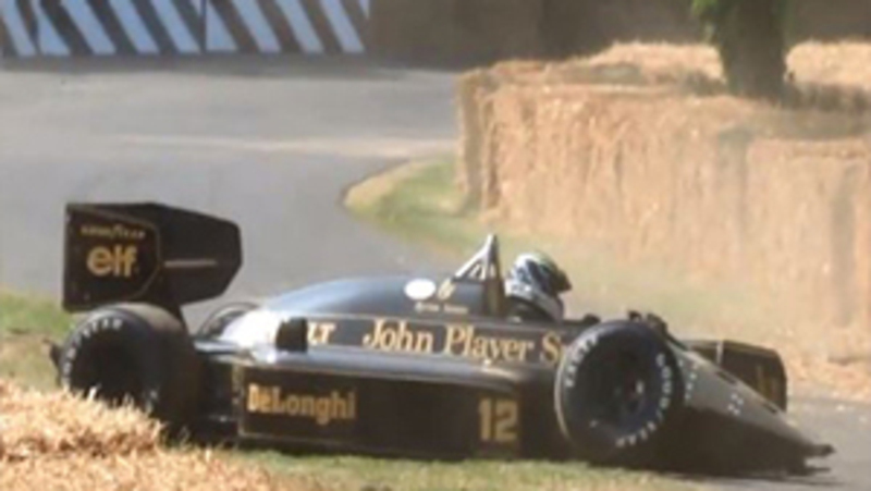 Goodwood 2013. Danneggiata la Lotus di Senna - Video