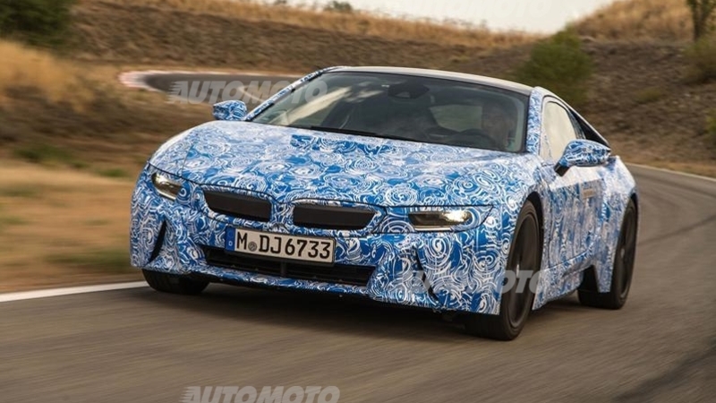 BMW i8: i dati ufficiali