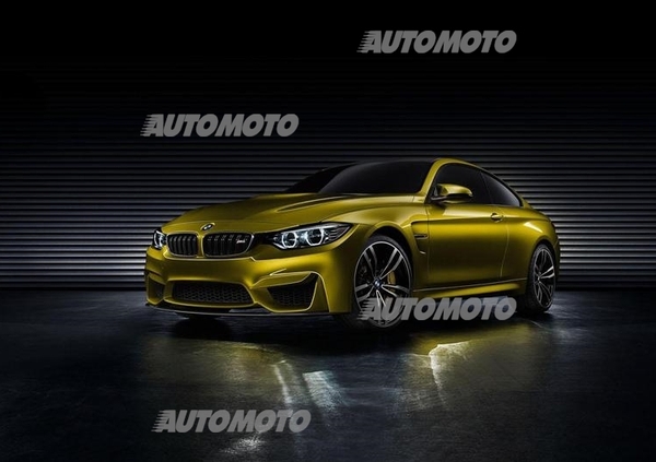 BMW M4 Coupé concept: prime immagini ufficiali