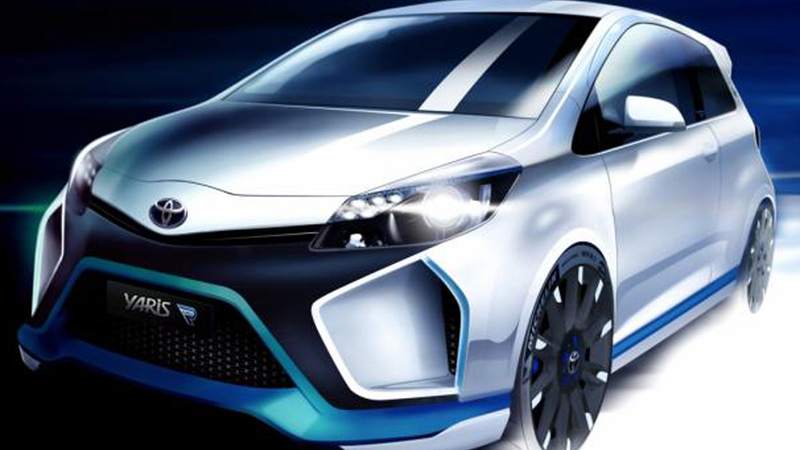 Toyota Yaris Hybrid-R Concept: la prima immagine