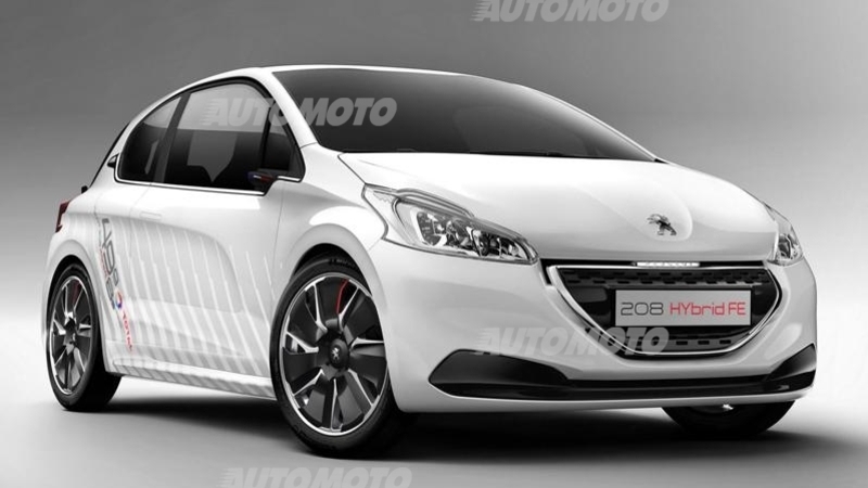 Peugeot 208 Hybrid FE Concept