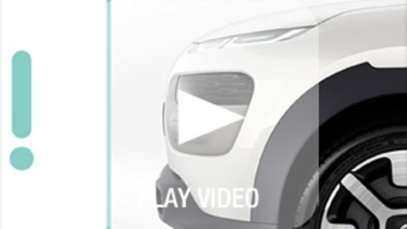 Citroen Cactus Concept: i primi teaser