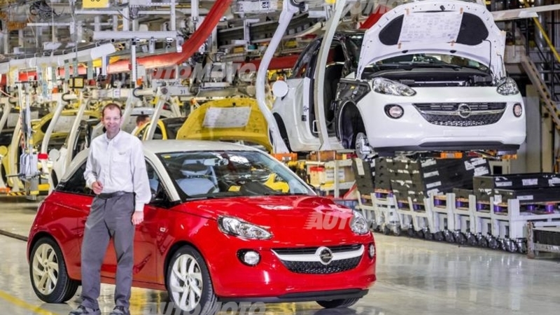 Opel: per sostenere la domanda di Adam ne verranno ampliati gli stabilimenti