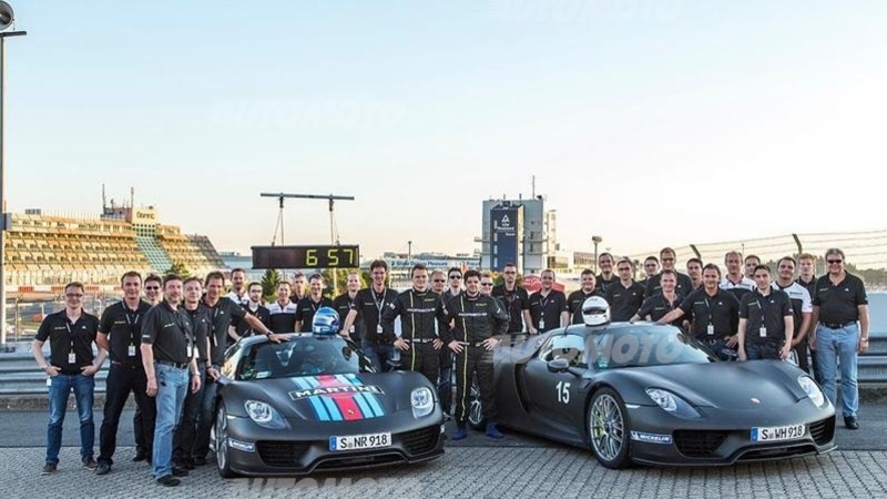 Porsche 918 Spyder: ha gi&agrave; strappato il nuovo record al N&uuml;rburgring