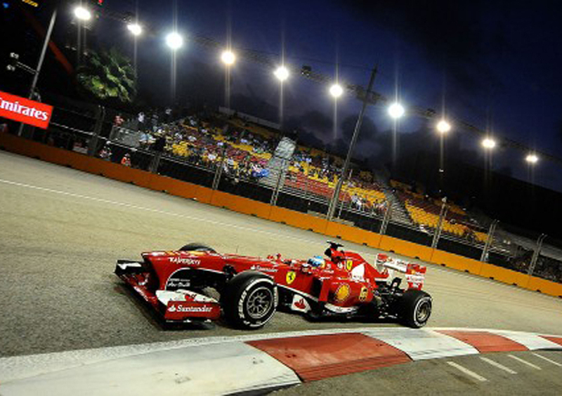 F1 GP Singapore 2013: la crisi tecnica della Ferrari nelle prove libere