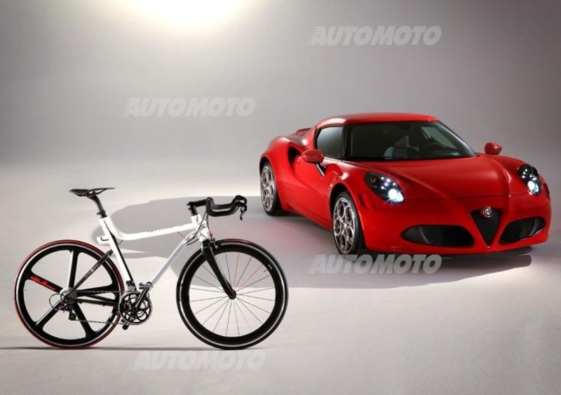 Bicicletta 4C IFD: una bici dedicata all&#039;Alfa Romeo 4C