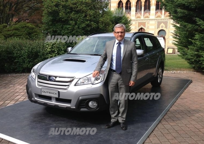 Armando Pachera, Subaru: &laquo;Outback 2.0D Linertronic ha soluzioni uniche tra le auto di segmento superiore&raquo;