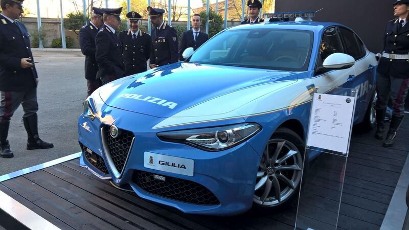 Alfa Romeo, la Giulia Veloce alla Polizia di Stato