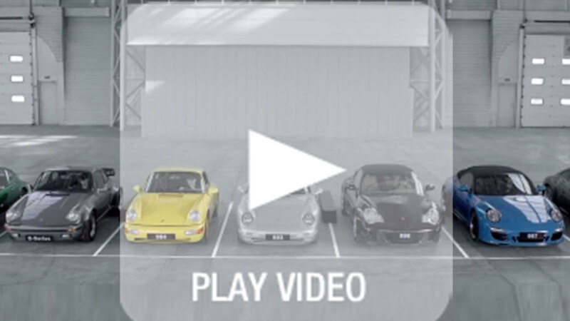 Porsche 911: le sette generazioni cantano &ldquo;Happy Birthday&rdquo; con il motore