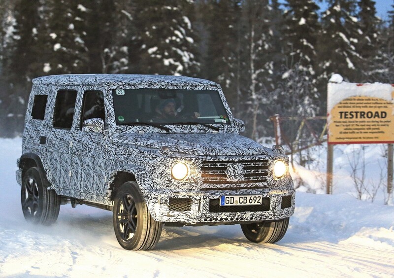 Nuova Mercedes Classe G: pronta al debutto