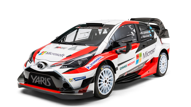 WRC 2017, svelata la Toyota Yaris WRC. Confermato Latvala